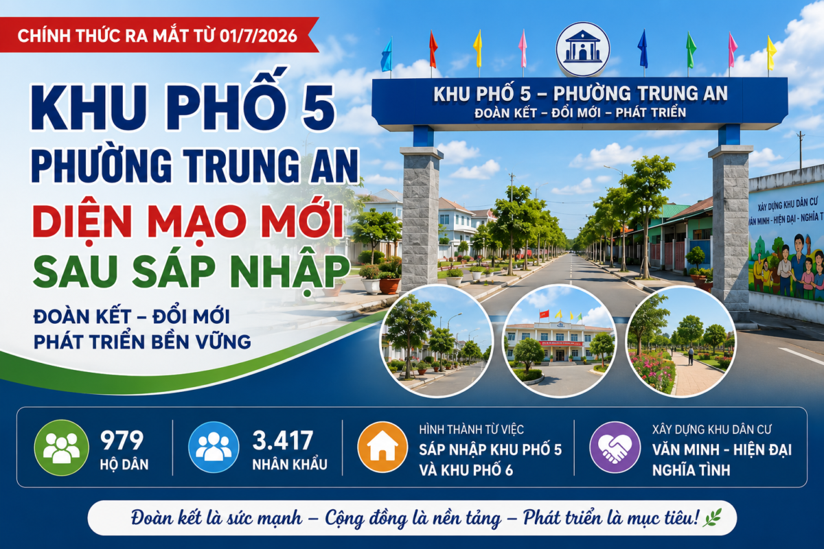 Khu phố 5 Phường Trung An