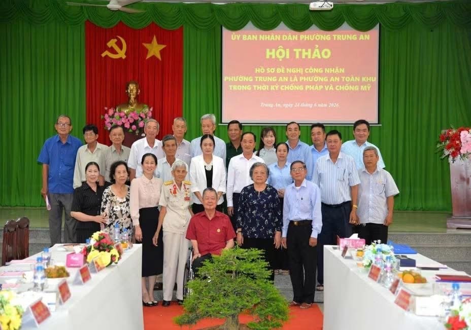 phường Trung An là phường an toàn khu